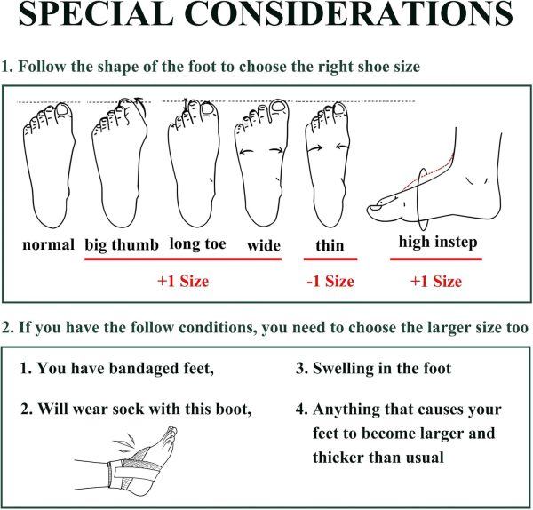 Jewlri Air Walking Boot Fracture Boot Short Walker Protective Boot Fits Left or Right Foot Ankle for Injuries Fractures Sprains Black M - Image 3
