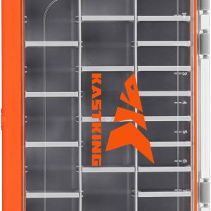 KastKing HyperSeal Waterproof Fishing Tackle Box, Waterproof 3600 and 3700 Tackle Trays, Organizer with Removable Dividers, Lure Box and Terminal Tackle Storage